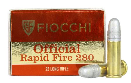 Buy Fiocchi 22LR Official 280 40gr Lead Round Nose 918fps *Choose Quantity in NZ.