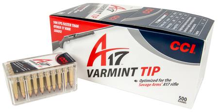 Buy CCI 17HMR A17 Varmint 17gr Tipped Varmint 2650fps *Choose Quantity* in NZ. 