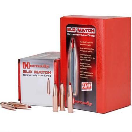 Buy 30 Cal Hornady 225Gr ELD Match Projectiles  x100 in NZ. 