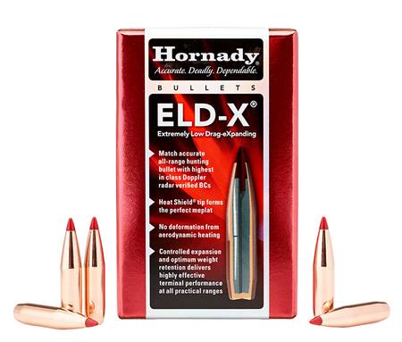 Buy Hornady Projectiles 6mm 243 103gr ELD-X 100x in NZ. 