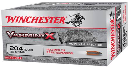 Buy Winchester 204 Ruger Varmint-X 32gr Polymer Tip Rapid Expansion *20 Rounds in NZ. 