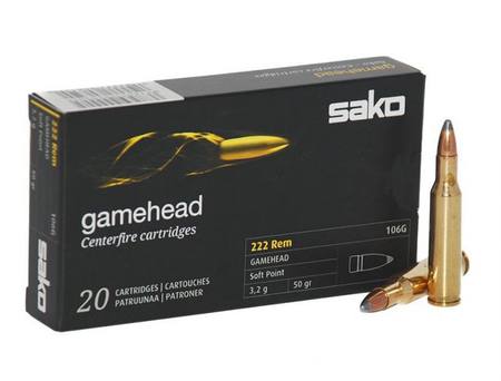 Buy Sako 222 Gamehead 50gr Soft Point in NZ. 
