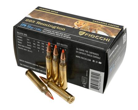 Buy Fiocchi 223 V-Max 55GR Polymer Tip *50 Rounds in NZ. 