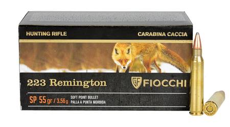 Buy Fiocchi 223 55gr Soft Point 50 Rounds in NZ.
