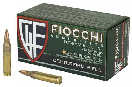 Buy Fiocchi 223 Extrema 55gr Soft Point *50 Rounds in NZ. 