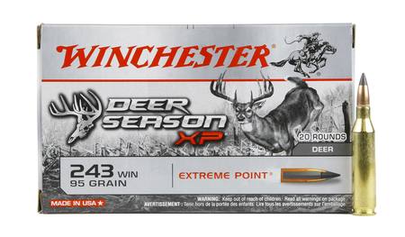 Buy Winchester 243 Deer Season XP 95gr Polymer Tip Extreme Point *20 Rounds in NZ. 
