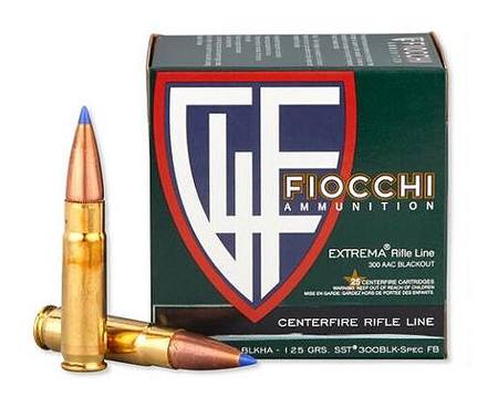 Buy Fiocchi 300 Blackout Extrema 125gr Polymer Tip Hornady SST *25 Rounds in NZ. 