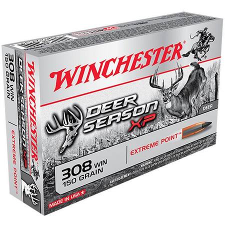 Buy Winchester 308 Deer Season 150gr Polymer Tip Extreme Point in NZ. 
