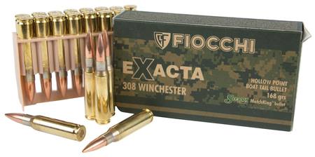 Buy Fiocchi 308 Exacta 168gr Hollow Point Boat Tail Sierra Matchking *20 Rounds in NZ. 