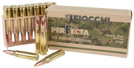 Buy Fiocchi 308 Perfecta 200gr Full Metal Jacket *20 Rounds in NZ. 