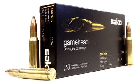 Buy Sako 308 Gamehead 123gr Soft Point *20 Rounds in NZ. 