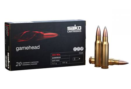 Buy Sako 308 Gamehead 180gr Soft Point *20 Rounds in NZ. 