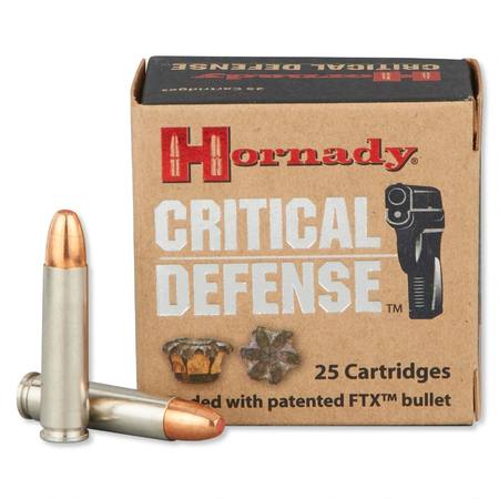Buy Hornady 30 M1 Critical Defens 110gr Polymer Tip Hornady FTX *25 Rounds in NZ. 