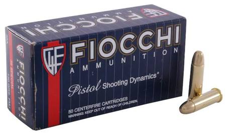 Buy Fiocchi 38 Special Shooting Dynamics 130gr Full Metal Jacket Flat Base *50 Rounds in NZ. 