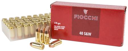 Buy Fiocchi 40 S&W 170gr Full Metal Jacket *50 Rounds in NZ. 