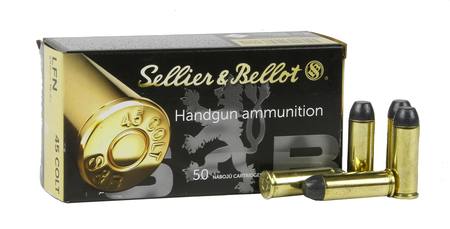 Buy Sellier & Bellot 45 Colt 250gr Lead Round Nose *50 Rounds in NZ. 