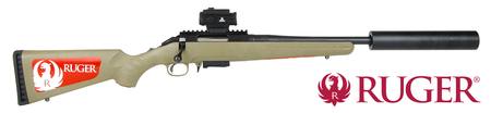 Buy 7.62x39 Ruger American Ranch, Ranger Red Dot Sight & Ghost Silencer Package in NZ. 