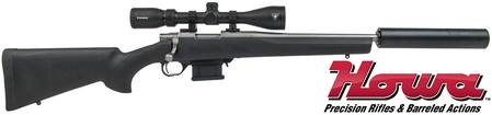 Buy 7.62x39 Howa 1500 MiniAction with Ranger 3-9x42 Scope & Ghost Silencer in NZ.