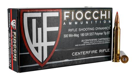 Buy Fiocchi 300 Win Mag Shooting Dynamics 180gr Polymer Tipped Boat Tail Hornady SST *20 Rounds in NZ. 
