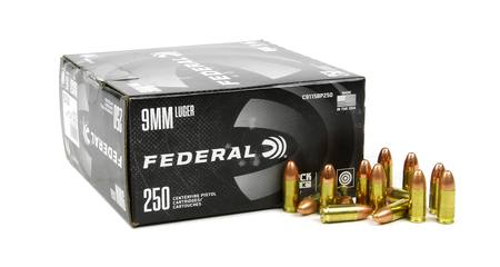Buy Federal 9mm Black 115gr Full Metal Jacket *250 Rounds in NZ. 