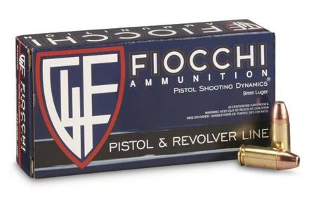 Buy Fiocchi 9mm Shooting Dynamics 147gr Jacketed Hollow Point *50 Rounds in NZ. 
