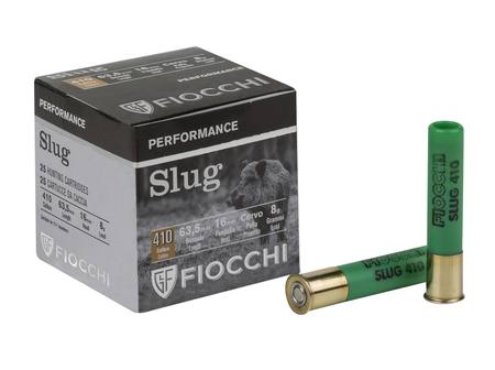 Buy Fiocchi 410ga Slug 8gr 63.5mm Cervo *25 Rounds in NZ. 