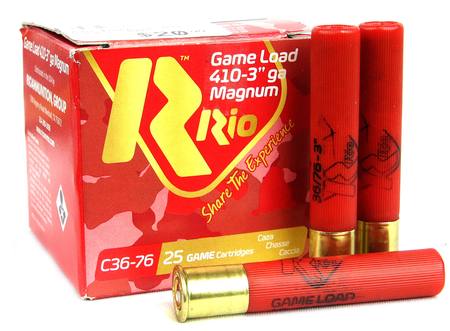 Buy Rio 410ga #6 19gr 76mm Game Load Magnum *25 Rounds in NZ. 