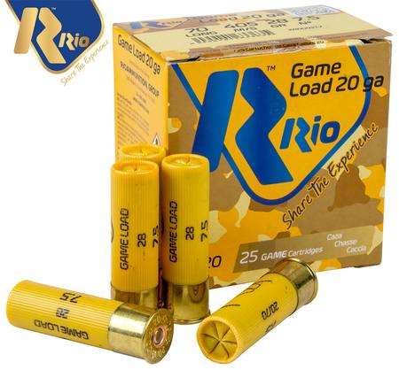 Buy Rio 20ga #7.5 28gr 70mm Game Load *25 Rounds in NZ. 