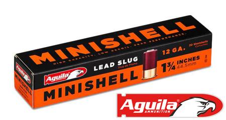 Buy Aguila 12ga Slug 25gr 45mm Minishell *20 Rounds in NZ. 