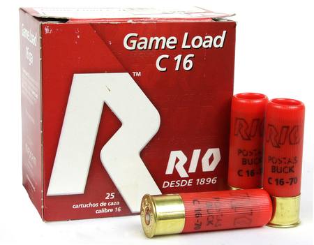 Buy Rio 16ga Buckshot 26gr 70mm Game Load *25 Rounds in NZ. 