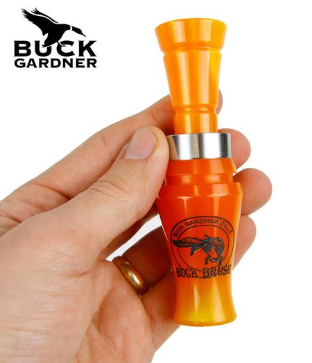 Buck Gardner Buck Brush Short Single-Reed Duck Call 