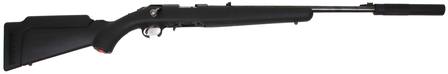 Buy 17HMR Ruger American Blued Synthetic 22" Threaded in NZ. 