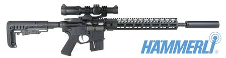 Buy 22 Hämmerli TAC R1 with Match Trigger: Ranger 1-8x24i & Hushpower Silencer Package in NZ. 