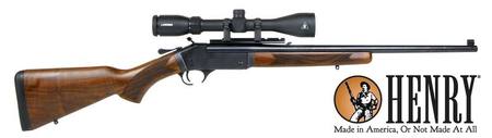 Buy 308 Henry Single Shot & Ranger 3-9x42 Scope Package in NZ. 