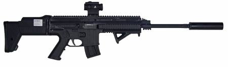 Buy 22 LR ISSC MK22 Blued Synthetic with Red Dot & Silencers in NZ. 