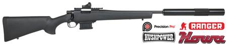 Buy 223 Howa 1500 MiniAction with Ranger Pro 3.0 Red Dot & Hushpower Silencer in NZ.