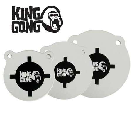 Buy King Gong AR500 Steel Gong Target 3 Pack *4" 6" 10" in NZ. 