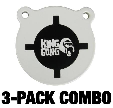 Buy King Gong 3-pack Combo: Steel Gong Targets in NZ. 