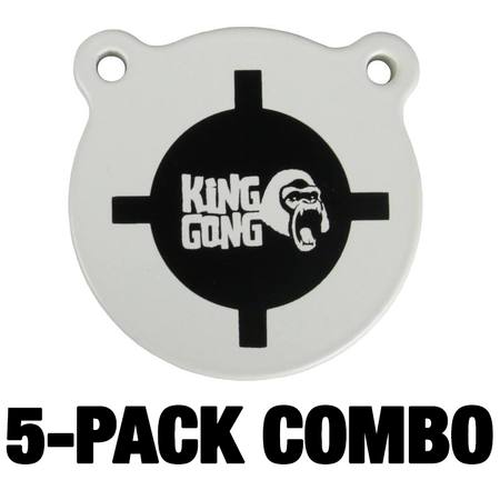 Buy King Gong 5-pack Combo: Steel Gong Targets in NZ.