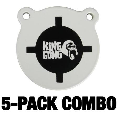 Buy King Gong 5-pack Combo: Steel Gong Targets in NZ. 