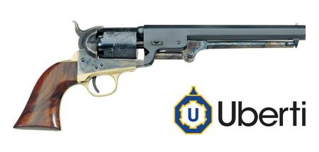 Buy 36 Cal Uberti 1851 Navy Revolver Oval Trigger Guard Black Powder 7.5" in NZ. 