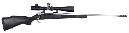 Buy 300Win Weatherby Vanguard Stainless/Synthetic with 8-32x50 Scope in NZ. 