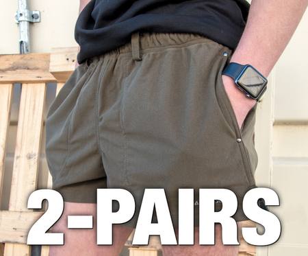 Buy Manitoba Rugged Shorts: 2-Pairs in NZ. 