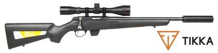 Buy 22 Tikka T1x Ranger 3-9x42 Scope & Braveheart Silencer Package in NZ. 
