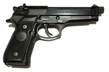 Buy 9mm Beretta M92F Blued Synthetic in NZ. 
