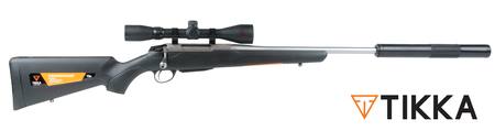 Buy Tikka T3X Stainless/Synthetic with Scope and Silencer in NZ.