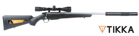 Buy Tikka T3X Stainless with Ranger 3-9x42 Scope & Hushpower Silencer in NZ. 