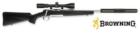 Buy Browning X-Bolt Stalker Stainless Scoped & Silenced Package *Choose Calibre* in NZ. 