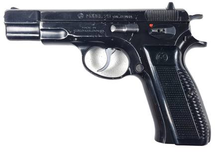 Buy 9mm CZ 75 Blued Synthetic 5" in NZ. 