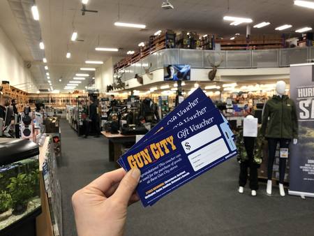 Buy Gun City Gift Voucher - Choose Value in NZ. 